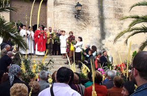 La benedicció de Rams enceta els actes litúrgics de la Setmana Santa a Cambrils