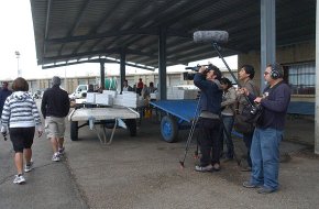 Un equip de la televisió japonesa filma a Cambrils pel programa documental "Europa a través de l'aigua"