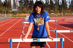 L'atleta cambrilenca Sílvia Gutiérrez es proclama campiona de Catalunya de proves combinades en categoria juvenil