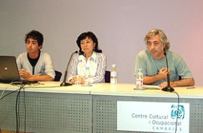L'ONG local Punt de Partida presenta el seu projecte desenvolupat al Perú amb nens discapacitats