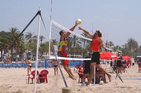 La Universitat de Màlaga, la gran triomfadora del Campionat d'Espanya Universitari de volei platja 