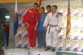 Anton Llaveria aconsegueix la medalla de bronze al Campionat d'Espanya de judo en la categoria cadet