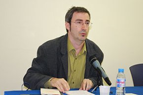Jaume Subirana i Jaime Siles comparteixen poesia a l'Aula de Poesia de la URV