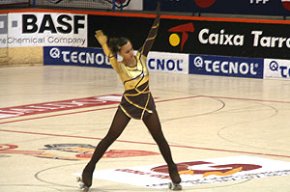La patinadora cambrilenca Helena Guinjoan queda sisena en el campionat territorial de patinatge artístic júnior