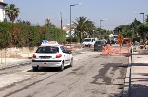 S'obre al trànsit l'avinguda de Vilafortuny tot i que les voreres i el paviment definitiu encara no estan executats
