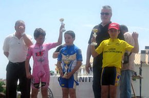 Els ciclistes Alejandro Sánchez i Edgar Curto fan un segon lloc, cadascun d'ells, a la prova de Cunit