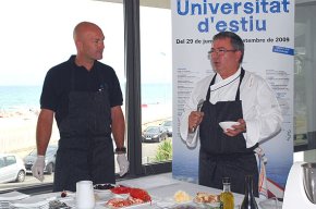 Gastronomia i esport s'uneixen en la presentació dels cursos d'estiu de la Universitat Rovira i Virgili