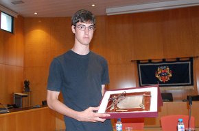 Javier Noguera és reconegut com el millor alumne cambrilenc de Batxillerat i de les proves PAAU 