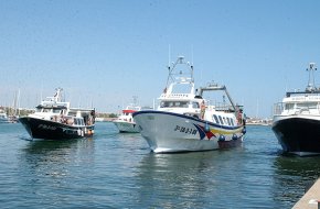 Les barques d'arrossegament van capturar ahir 10 tones de peix, primer dia d'activitat després de la veda
