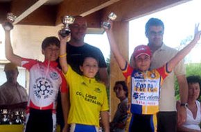 Els ciclistes Edgar Curto i Alejandro Sánchez acaben en primera i tercera posició a la prova de Pallejà