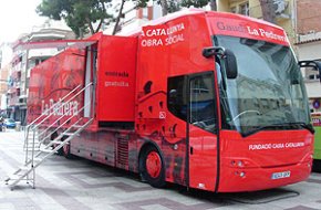 El Bus "Gaudí La Pedrera" fa parada a Cambrils
