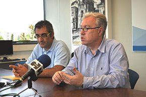 Benaiges i Recasens defensen la qualitat de la televisió i el lideratge de Cambrils en la Televisió Digital del Camp