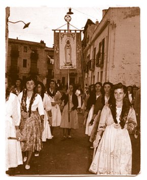 Festa de la Mare de Déu del Carme de 1954