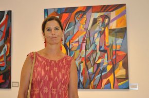 "Géminis" de Laura Álvarez és la darrera proposta pictòrica de la Sala Àmbits