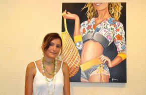 L'exposició pictòrica "Sol o acompanyat?" de Gemma Farreny porta a l'Espai El Pati una mostra realista de tendència pop art