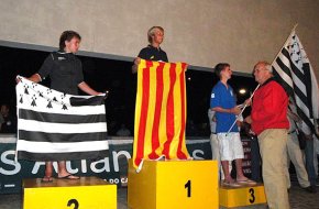 Eric Plançon, del Club Nàutic Cambrils, campió en la classe Laser 4.7 als XV Jocs Nàutics Atlàntics celebrats a Portugal
