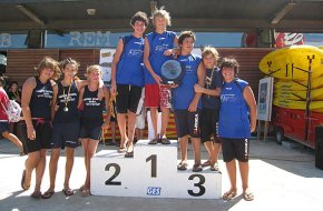 L'equip infantil del Vent d'Estrop Vogadors de Cambrils aconsegueix el primer lloc en el XV Campionat de Catalunya de banc fix