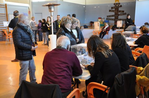 Col·legi electoral de l'escola Guillem Fortuny