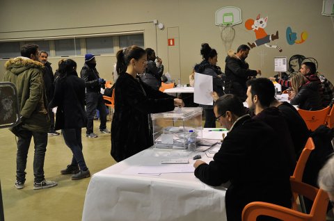 Col·legi electoral de l'escola La Bòbila