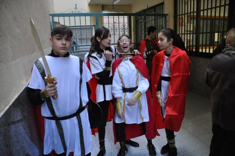 Pessebre vivent del col·legi Cardenal Vidal i Barraquer