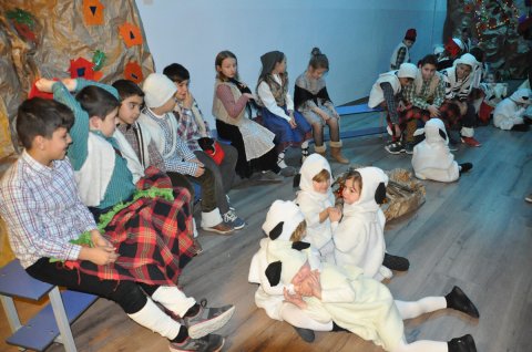 Pessebre vivent del col·legi Cardenal Vidal i Barraquer