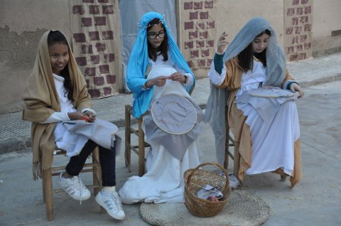 Pessebre vivent del col·legi Cardenal Vidal i Barraquer