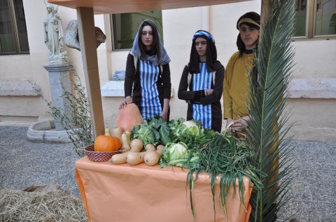 Pessebre vivent del col·legi Cardenal Vidal i Barraquer