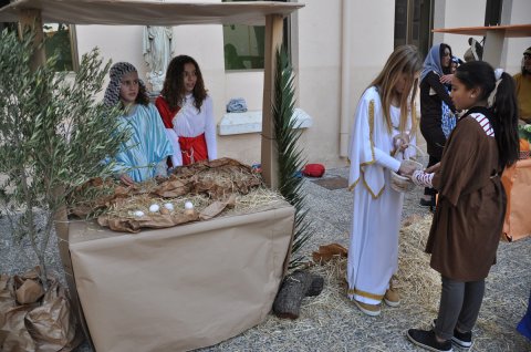 Pessebre vivent del col·legi Cardenal Vidal i Barraquer