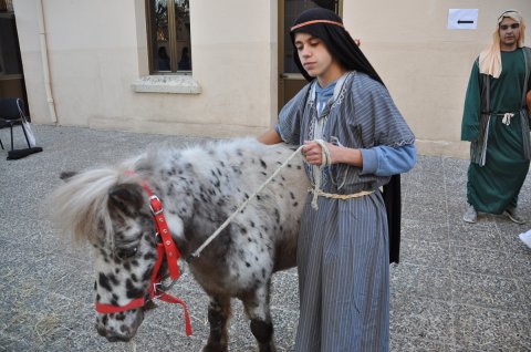 Pessebre vivent del col·legi Cardenal Vidal i Barraquer