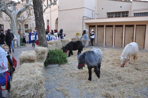 Pessebre vivent del col·legi Cardenal Vidal i Barraquer