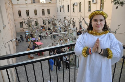 Pessebre vivent del col·legi Cardenal Vidal i Barraquer