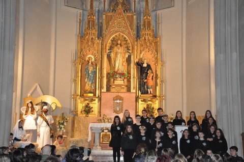 Pessebre vivent del col·legi Cardenal Vidal i Barraquer