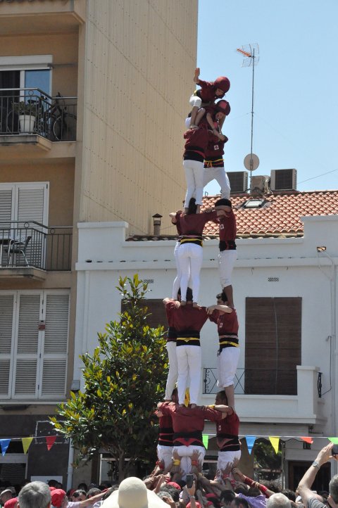 3 de 7 dels Xiquets de Cambrils