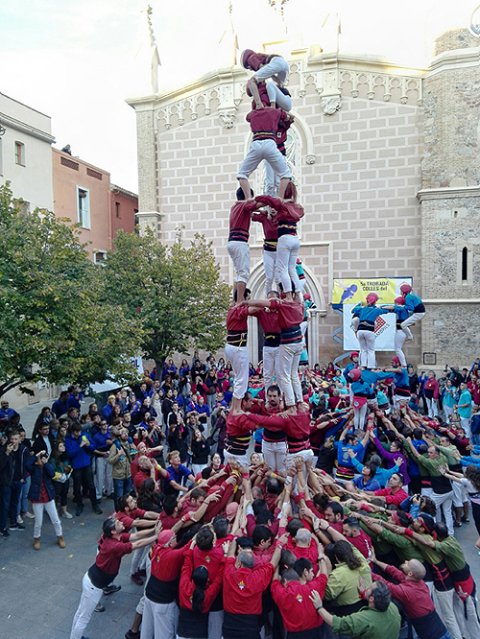 3 de 7 del Xiquets de Cambrils