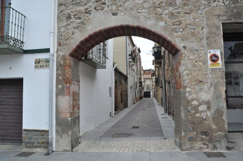 Carrers i places del Barri Antic en temps de confinament