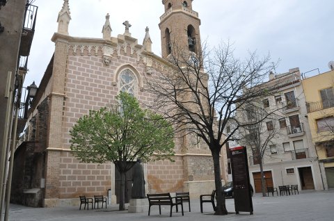 Carrers i places del Barri Antic en temps de confinament