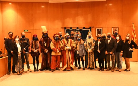 Arribada del Reis Mags a Cambrils
