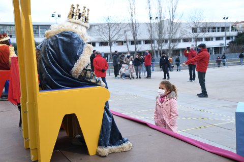 Arribada del Reis Mags a Cambrils