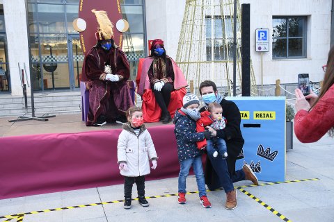 Arribada del Reis Mags a Cambrils