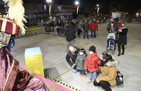 Arribada del Reis Mags a Cambrils