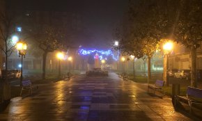 La boira fa acte de presència en les primeres hores de l'any nou