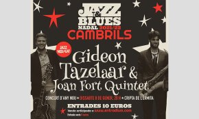 Gideon Tazelaar & Joan Fort Quintet oferirà, dissabte 8 de gener a la Cripta, el concert d'Any Nou 