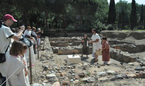 La Vil·la Romana de la Llosa acull recreacions teatralitzades del seu passat romà