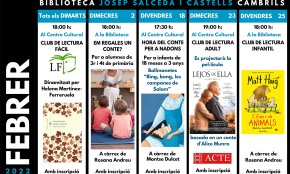 La Biblioteca Josep Salceda i Castells programa dues sessions de contes per aquest febrer 