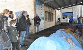 «Galeres en viu», una visita guiada al moll pesquer per conèixer la feina de la flota pesquera cambrilenca