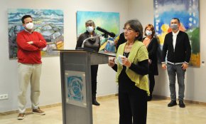 S'inaugura l'exposició «Llum i colors», una mostra «in memoriam» de Daviu
