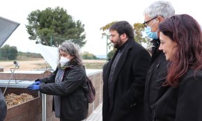 Un projecte formarà persones en risc d'exclusió social perquè puguin treballar a l'àrea de compostatge de Vila-seca