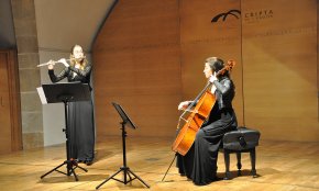 Alannia Duo enceta el Cicle de concerts de primavera a la Cripta amb un recital proper i intimista