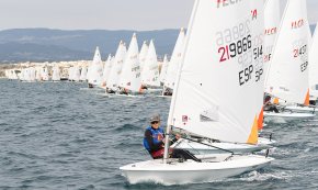 Excel·lent primera jornada de la Copa de España de ILCA 4