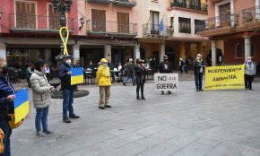 Les Àvies i Avis llencen un clam a favor de la pau i contra la guerra